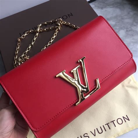 Louis Vuitton Red Clutch Bags & Handbags for Women